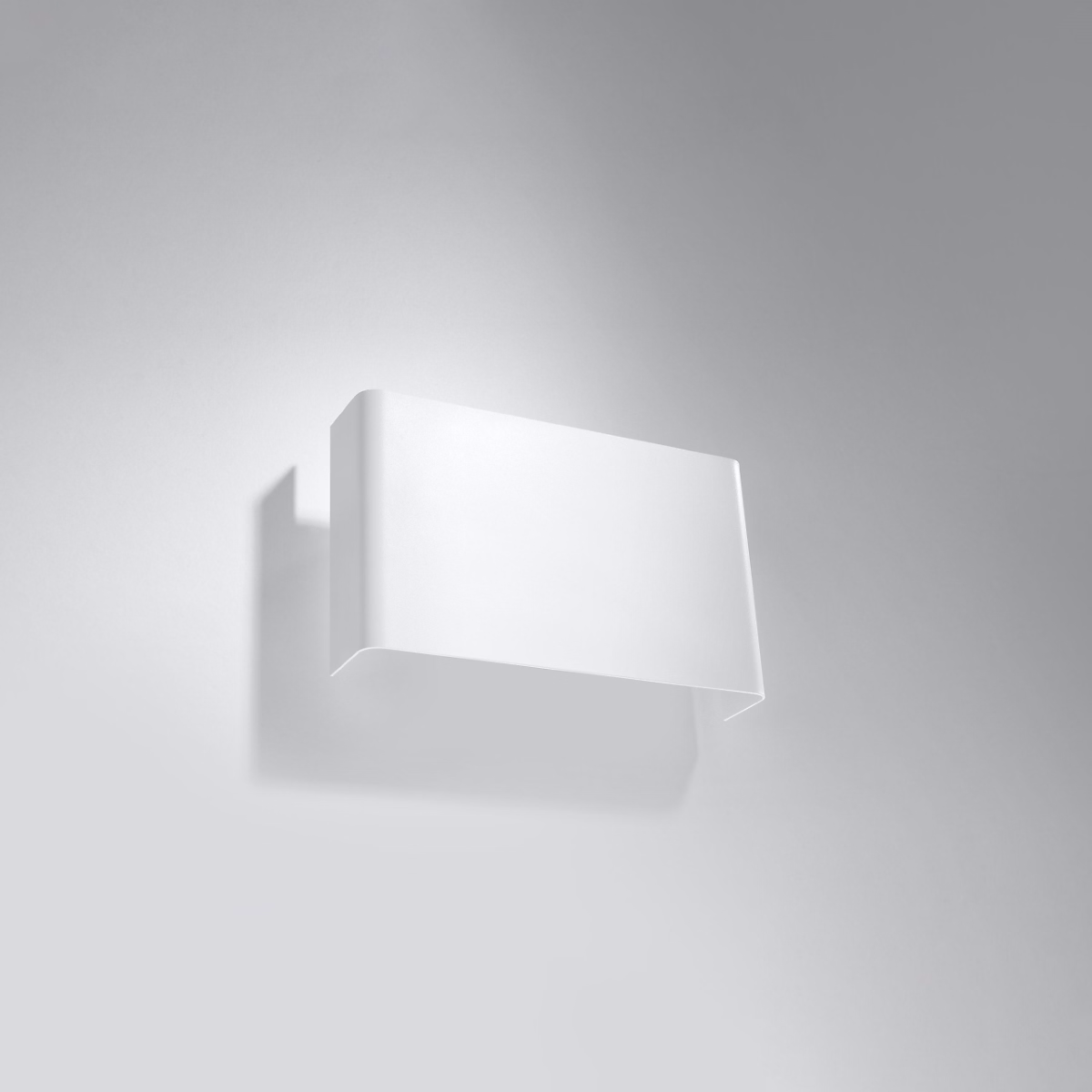 Applique en acier 2 ampoules 4000K – 25 × 7 × 15cm Sollux