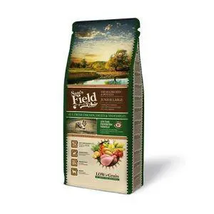 Pour personnaliser vos extérieurs:Croquette pour chiot de grande taille au poulet avec des pommes de terre Sam's Field - 13 kg