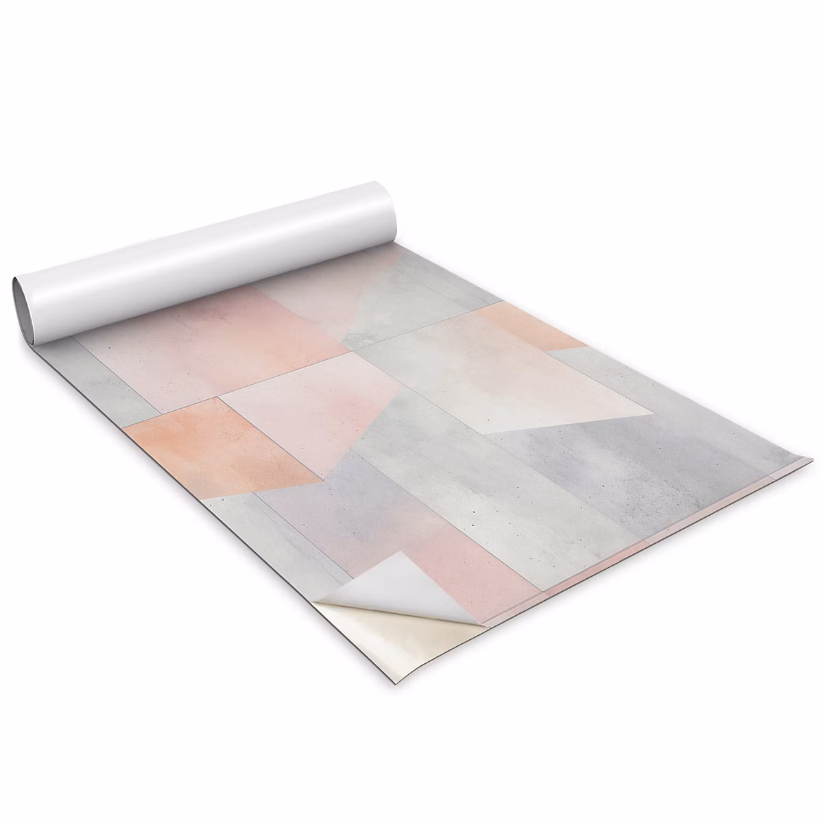 Auto Adhesif Film Vinyle Décoratif Wallfluent 100 × 50 cm Composition De La Pierre Pour Comptoir – Armoire