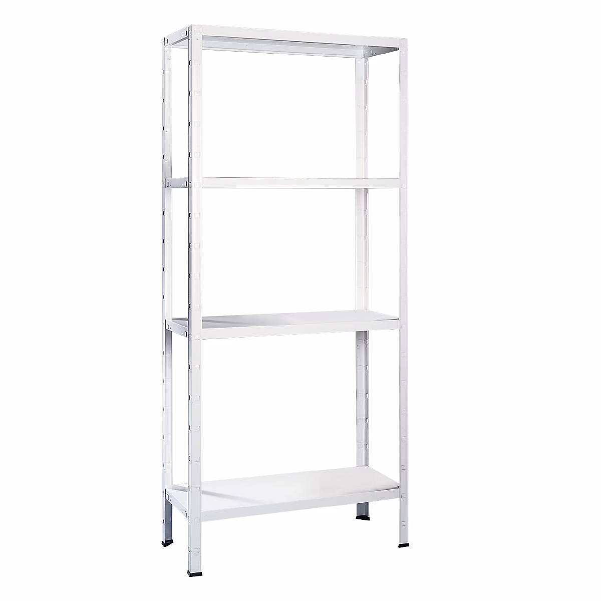 Étagère de garage en acier blanc H.180 x L.100 x P.35 cm Schulte Regalwelt Powermax – Réf. PTSVMASYJ6081064001