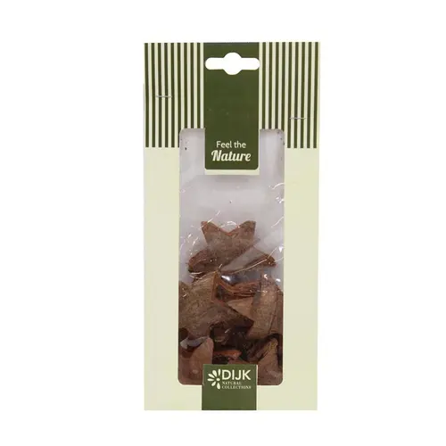 La solution pour votre jardin：Étoiles de coco naturelles en sachet - les 10 pièces