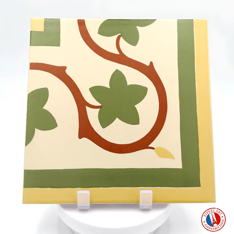 Carrelage sol / mur effet ciment 20 × 20 cm 1900 GAUDI 3 ANGLE