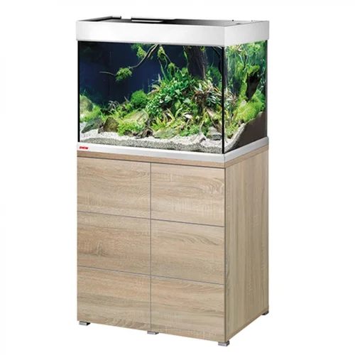 Pour un extérieur à votre image:Aquarium avec éclairage ClassicLED, finition chêne - EHEIM AQUARIUM Proxima 175 - 175L
