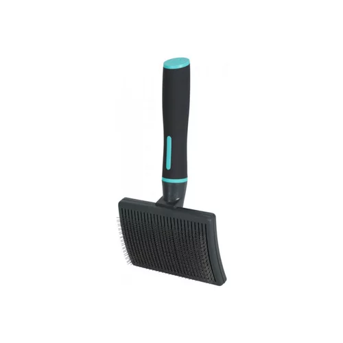 Accessoire jardin：Brosse pour chien slicker retractable coloris noir Zolux ANAH - Taille L