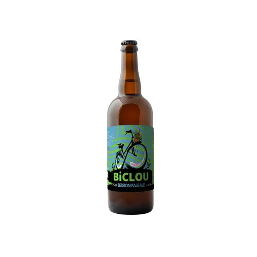 L’esprit jardin：Bière Session Pale Ale bio Biclou Brasseur Savoyard - 75 cl