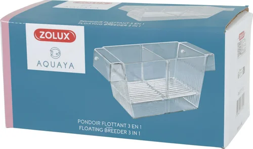 Sélection au jardin:Pondoir flottant pour poissons vivipares coloris blanc Zolux