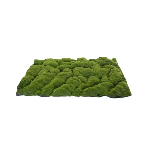 Pour vos envies de jardin:Tapis de mousse artificielle vert gros My Village - 70 x 50 cm