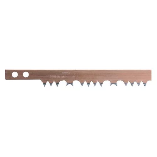 Spécial jardin：Lame de scie à bûches en acier trempé denture isocèle gris - 76 cm