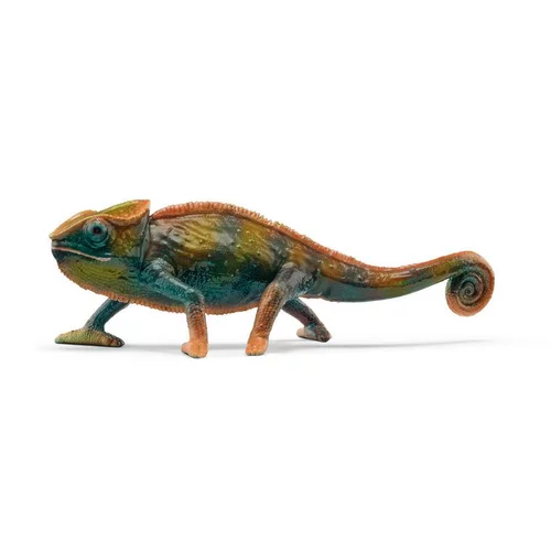 Extérieur équipement：Caméléon multicolore Schleich - 10 cm