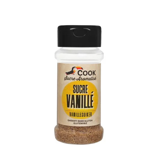 Maison & extérieur：Sucre vanillé bio en pot de 65 g