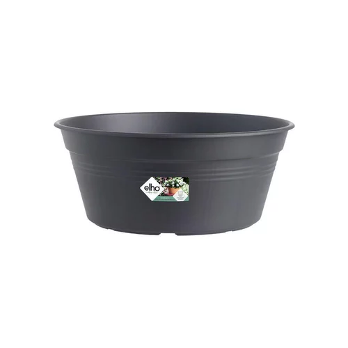 Plaisir dehors：Coupe living noir Elho Green Basics - Ø 38 cm