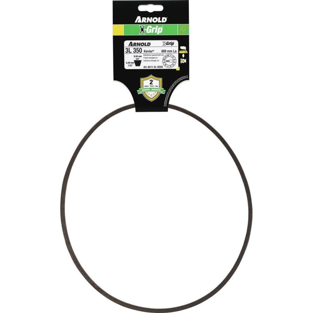 ARNOLD Courroie trapézoïdale X-Grip V de type 3L350 – Matériel de jardin