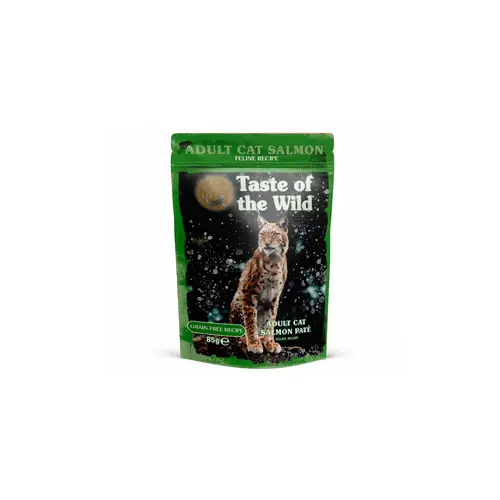 Idée pratique:Pâtée pour chat adulte au saumon Taste of the Wild - 85 g