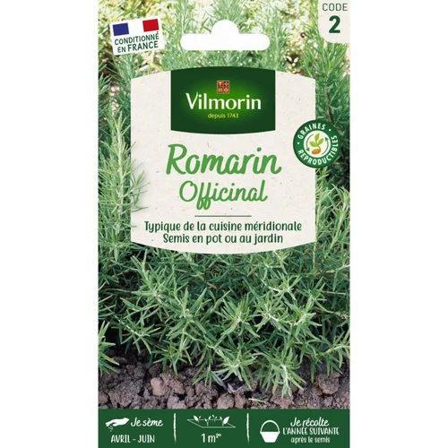 Loisirs au jardin:Sachet de graines de romarin officinal