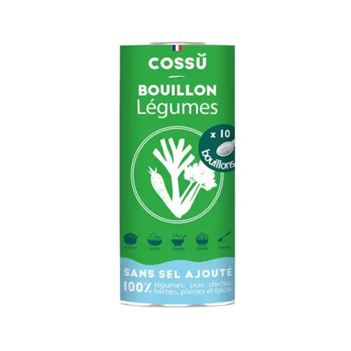 Moderne extérieur:Bouillon déshydraté légumes bio Cossû x 10 - 40 g