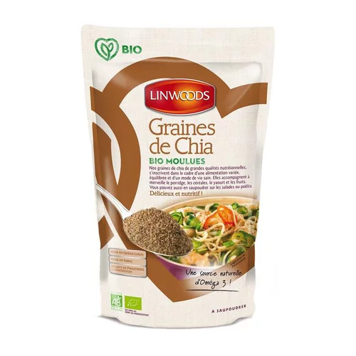 Au service de vos extérieurs：Graines de chia moulues 200g