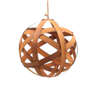 Balle ronde en fer à suspendre (30 cm)