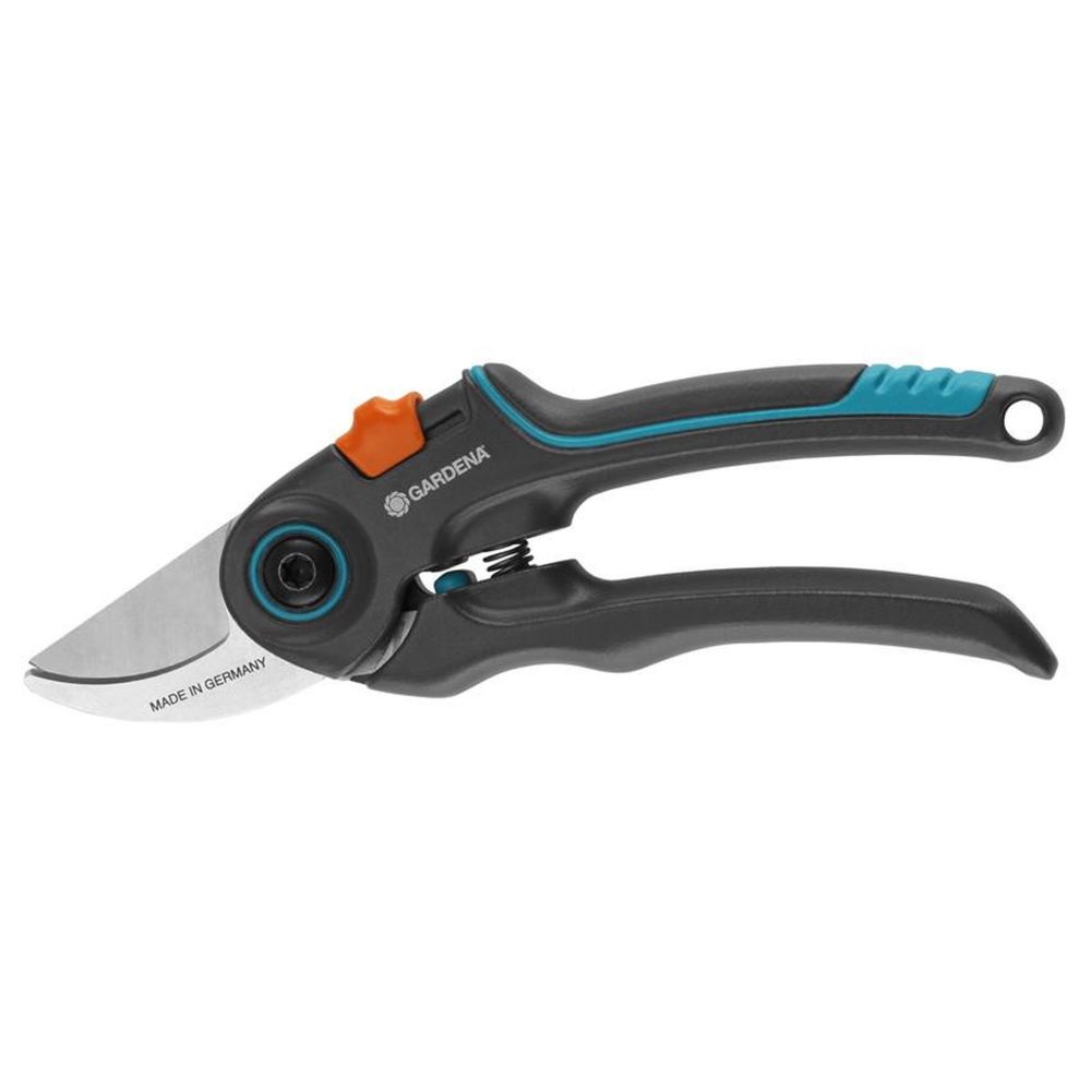 Gardena Sécateur ExpertCut à lame franche - lames affûtées trempées - coupe Ø 22mm – Outillage de jardin