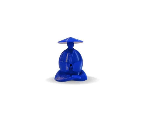 Pour mieux profiter du jardin：Porte lollies de fond pour crevettes d'aquarium coloris multicolore Gioiashrimp « le Penseur »