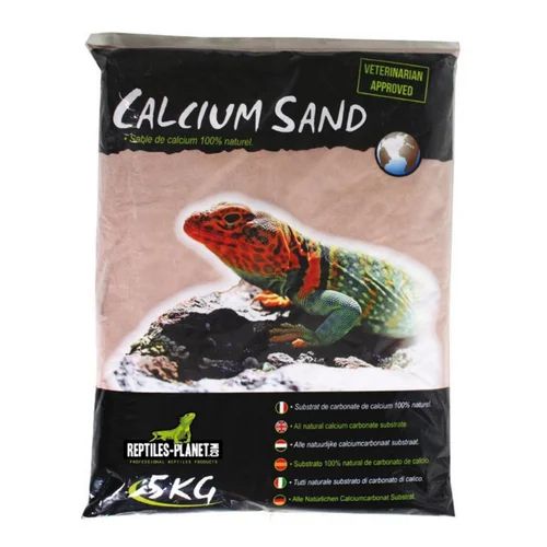 Déco extérieur:Sable de calcium pour terrarium coloris rouge Reptile Planet Kalahari Red - 5 kg