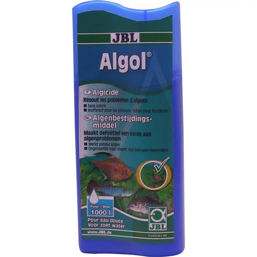 Plaisir au jardin:Conditionneur d'eau algol Jbl bleu 100 ml