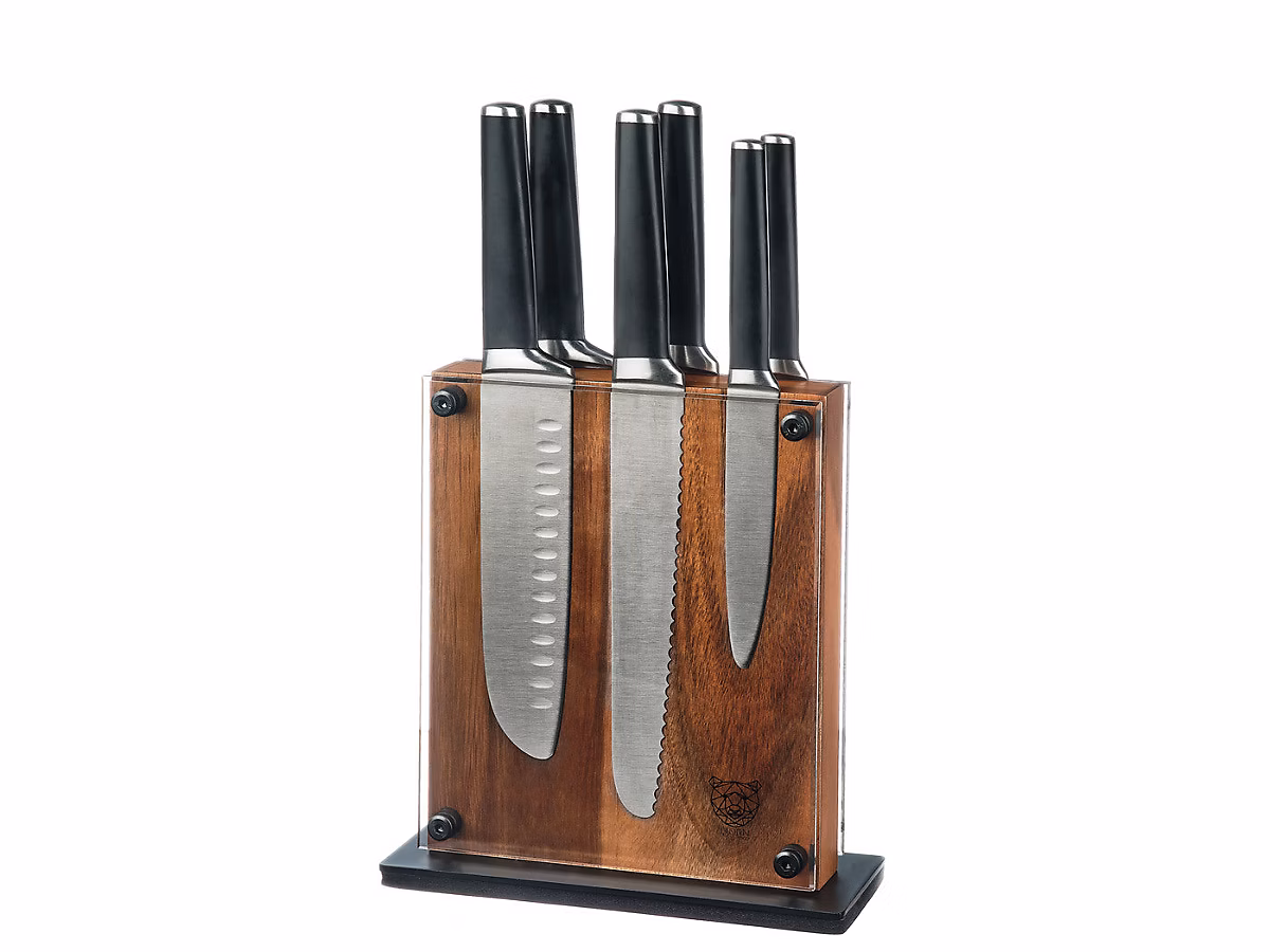 Bloc couteaux de cuisine JONA RAUMA – 7 pièces