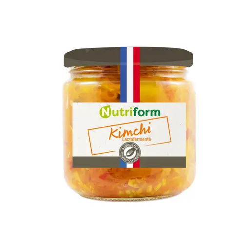 Jardin et loisirs：Kimchi lacto fermenté Nutriform - 380 g