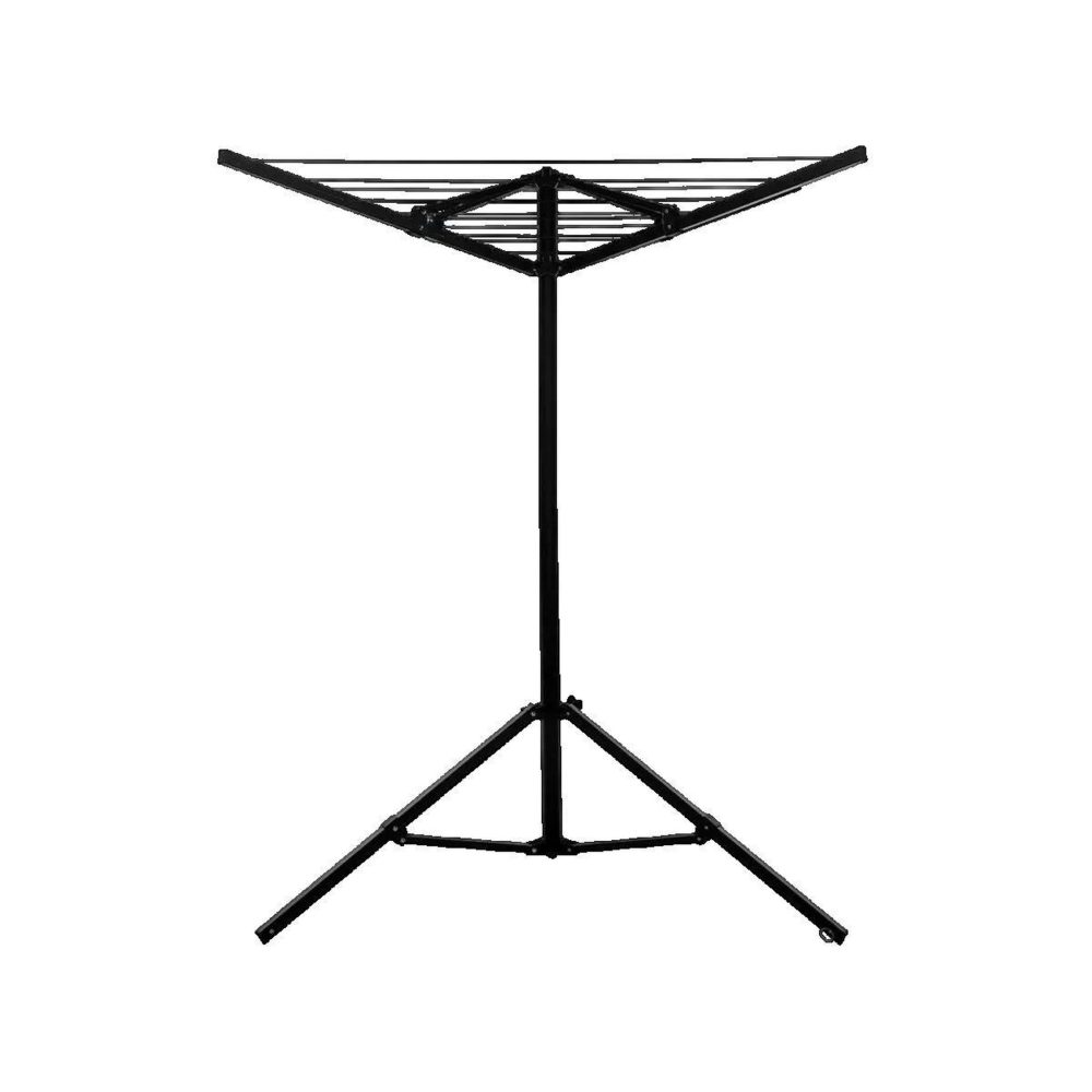 Travellife Séchoir à linge Travellife en aluminium noir mat – Équipement de loisirs