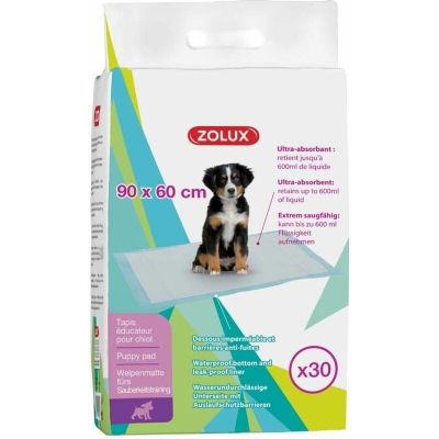 Tapis éducateur ultra-absorbant pour chiots (90 x 60 cm)
