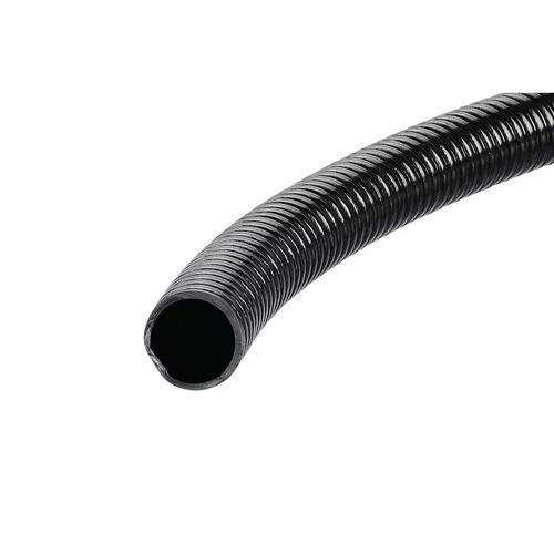 Bien pensé pour le jardin：Tuyau annelé noir 1 pouce, 1 bar