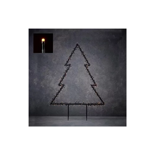 Une idée pratique pour le jardin:Pique arbre lumineux LED à lumière blanc chaud - 72 x 100 cm
