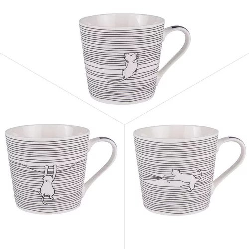 Jardin et nature:Filo Cats Mug Porcelaine 40 cl