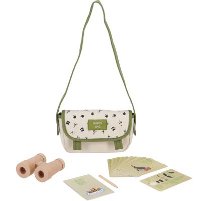 Set explorateur avec sac pour enfant (Oiseaux)