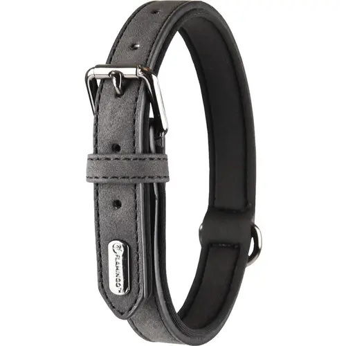 Jardin adapté:Collier Delu noir 42/52 x 2,5 cm