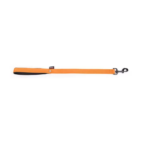 Pour personnaliser vos extérieurs：Laisse double épaisseur pour chien orange 2,5x60cm