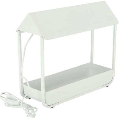 Serre avec lampe de croissance design (Blanc)