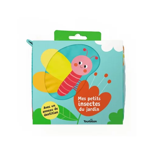 Pour tous jardins:Livre-tissu “Mes petits insectes du jardin” Éditions Bayard