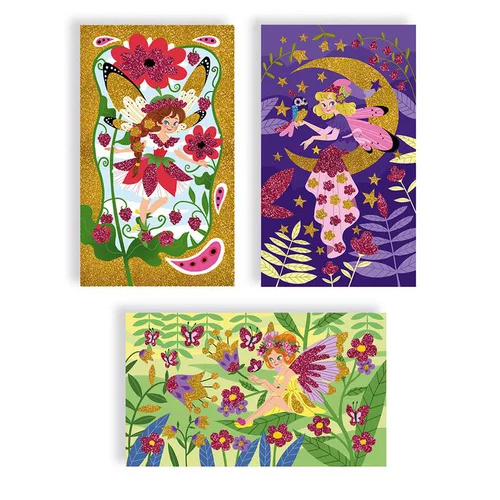 Jardin idée：Jeu créatif Paillettes Fées – Dès 4 ans