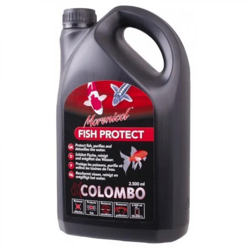 Simple au jardin:Conditionneur d'eau poisson protecteur, COLOMBO BASSIN, modèle Fish Protect - 2.5L