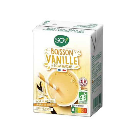 Accessoire extérieur：Biosoy boisson sojà à la vanille bio 3x20cl