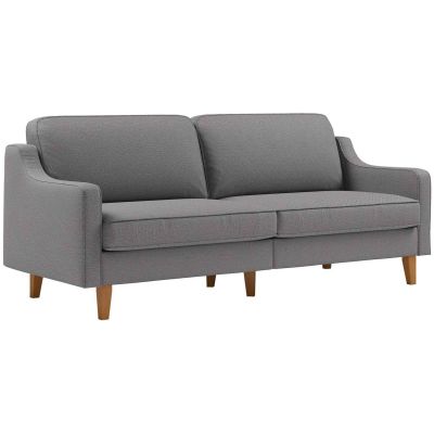 Canapé 3 places en tissu Robin (Gris)