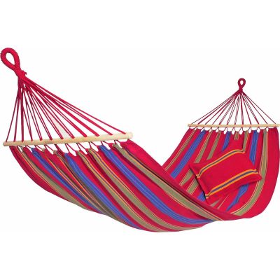 Hamac en coton et polyester avec sac de rangement Aruba (Cayenne)