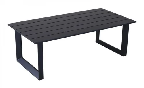 Pour un extérieur accueillant:Table basse Prado, aluminium graphite, PROLOISIRS - 120x60x42cm