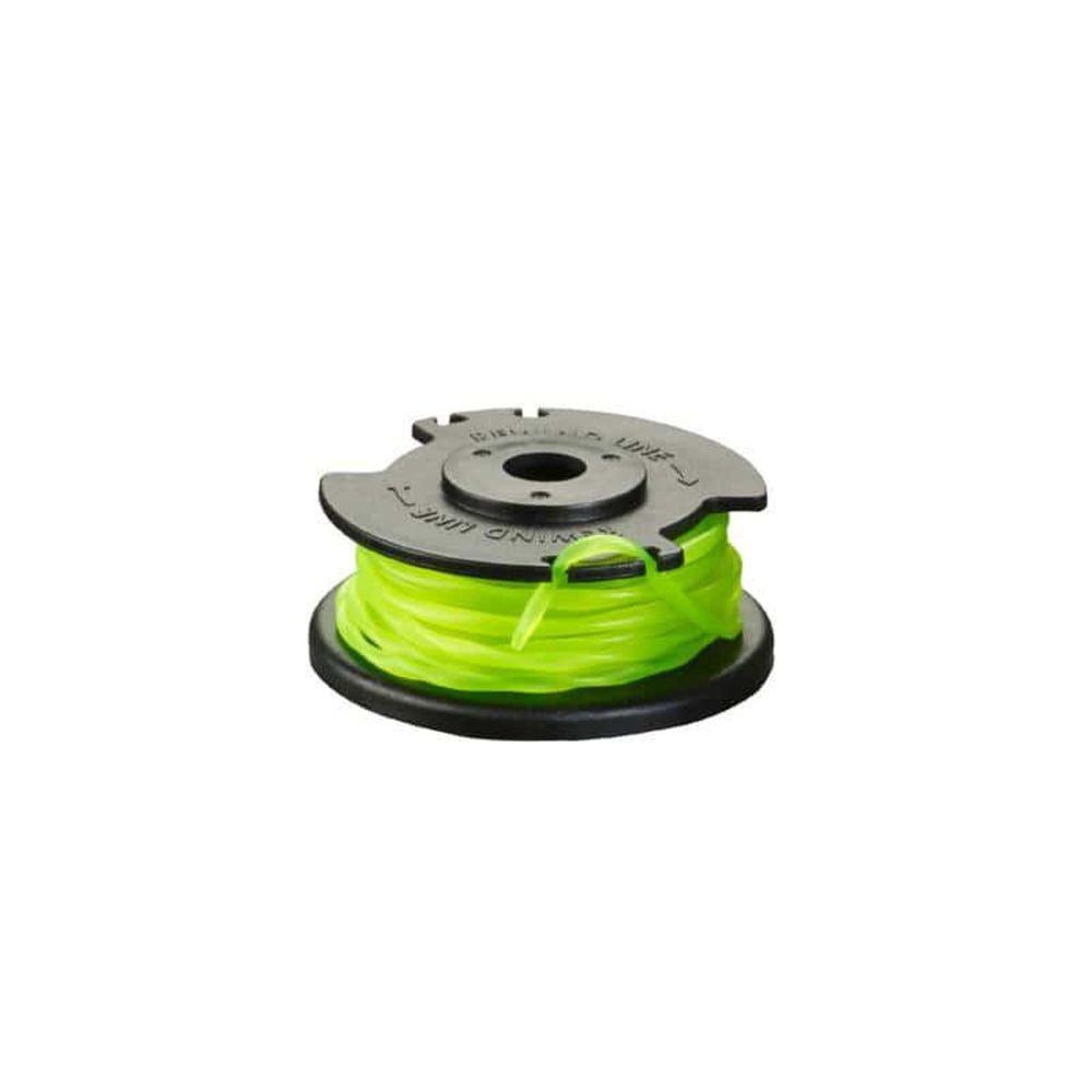 Ryobi Bobine simple fil torsadé et couvercle ryobi 2mm pour coupe-bordures sur batterie rac142