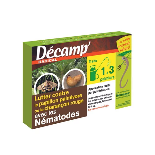 Confort dehors:Nématodes contre papillon palmier 25 millions