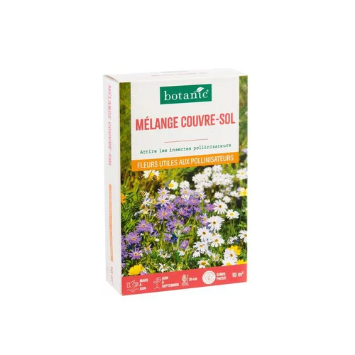 Une idée maline pour l’extérieur:Mélange mellifère couvre-sol botanic® - graines à semer (10 m²)