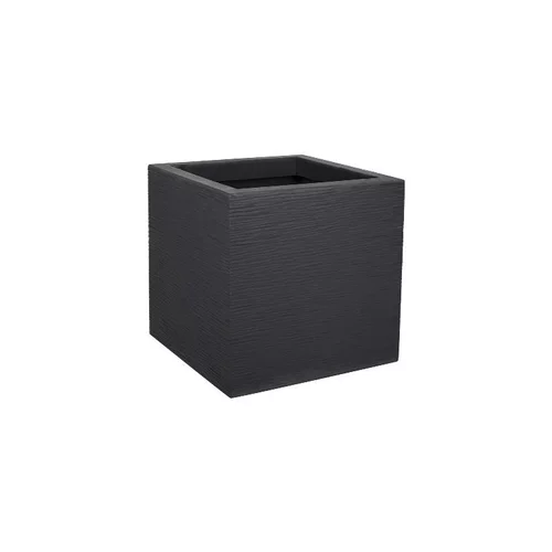 Pour un extérieur agréable：Pot gris anthracite Eda Graphit up - 29,5 x 29,5 cm