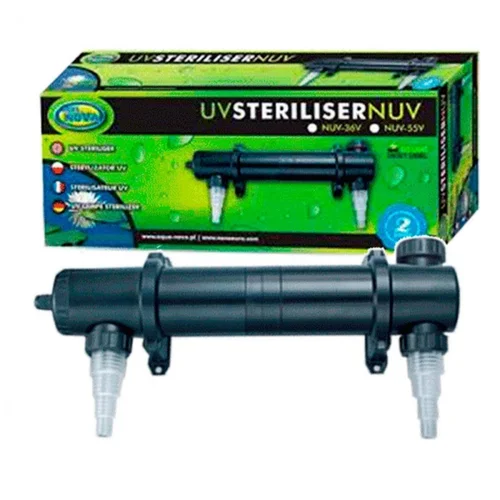 Conçu pour le jardin：Filtre UV spécifique pour bassin 36 watts - AQUA NOVA BASSIN Steriliser