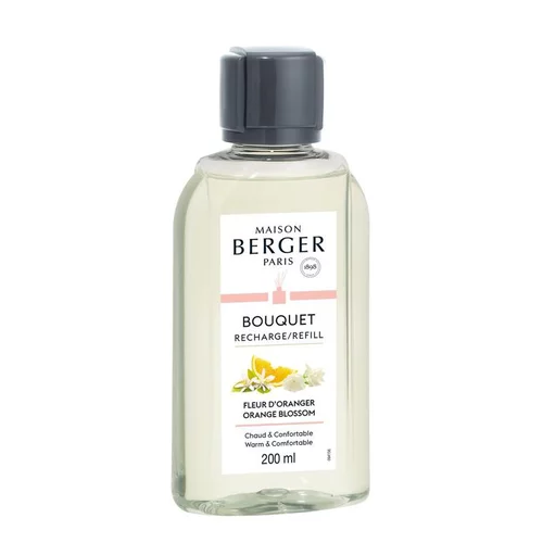 Bien pratique au jardin:Recharge bouquet parfumé coloris transparent senteur éclat de rhubarbe Lampe Berger - 200 ml