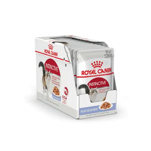 Vie dehors：Sachet en gelée Royal Canin chat instinctive - 12 x 85g